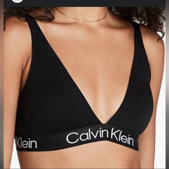 Calvin Klein Other - CALVIN KLEIN TRIANGLE LIGHTLY PADDED BRAND STRAP BRA